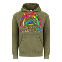 Vintage Olive lgbtq pride and rainbow Vintage Hoodie - HRA Design Shop