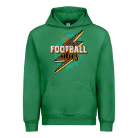 Emerald Football Vibes Urban Hoodie - HowdyJamesFarm