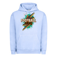 Pigment Grape Ice Football Vibes Urban Hoodie - HowdyJamesFarm