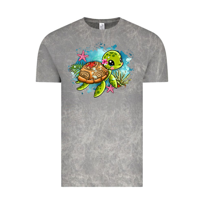 Ocean With Turtle Vintage Tee by AdoDesignShop | Teevron