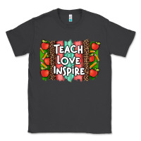 Smoke teach love inspire brushstroke with  and pen leopard Classic Tee - Artiststas