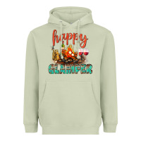 Matcha Happy Glamper Camp Heavyweight Hoodie - BundleAndBundleShop