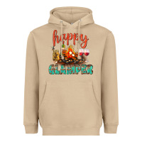 Mushroom Happy Glamper Camp Heavyweight Hoodie - BundleAndBundleShop