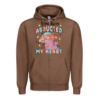 You Have Abducted My Heart Zipper Hoodie | Teevron