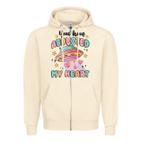 Sandshell you have abducted my heart Zipper Hoodie - MaliasSmallBusiness