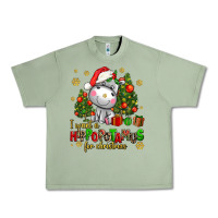 Oil Green i want a hippopotamus for christmas Urban Heavy Tee - AdoDesignShop