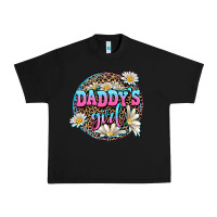 Black daddy's girl Urban Heavy Tee - AdoDesignShop