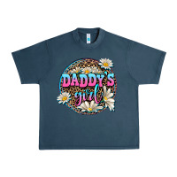 Midnight Navy daddy's girl Urban Heavy Tee - AdoDesignShop