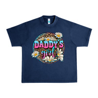 Navy daddy's girl Urban Heavy Tee - AdoDesignShop