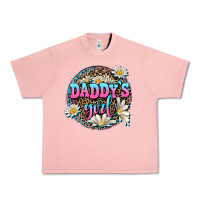 Salmon daddy's girl Urban Heavy Tee - AdoDesignShop