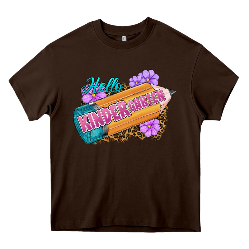 Hello Kindergarten Heavy Core Tee by RanaPortraitStore | Teevron