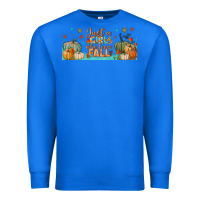 True Royal just a girl who loves fall libbey glass Premium Sweatshirt - BundleAndBundleShop