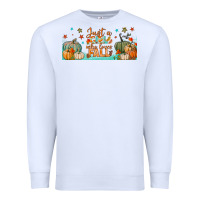 White just a girl who loves fall libbey glass Premium Sweatshirt - BundleAndBundleShop