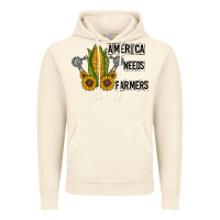 Vintage Artic america needs farmers Vintage Hoodie - CowhideDigitalArt
