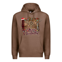 Merry Christmas Hairdresser Premium Hoodie | Teevron