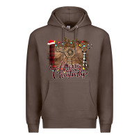 Coffee Merry Christmas Hairdresser Premium Hoodie - Bettercallsaul
