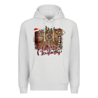 Dove Grey Merry Christmas Hairdresser Premium Hoodie - Bettercallsaul