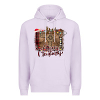 Lilac Merry Christmas Hairdresser Premium Hoodie - Bettercallsaul