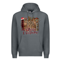 Rock Merry Christmas Hairdresser Premium Hoodie - Bettercallsaul