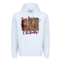White Merry Christmas Hairdresser Premium Hoodie - Bettercallsaul