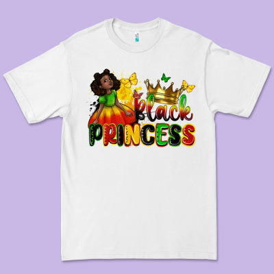 Black Princess Premium Tee Designed By Zillion Design Studio