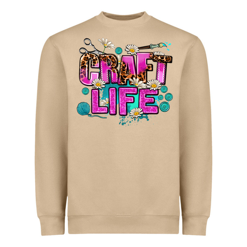 Craft Life Heavyweight Sweatshirt by AdoDesignShop | Teevron