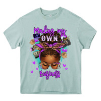 Arona minding my own business afro messy bun Heavy Core Tee - texasbilliewilder