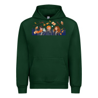 Forest Green wizard kids Urban Hoodie - TumblerDesignByShophia