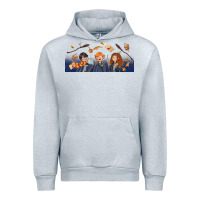 Heather Grey wizard kids Urban Hoodie - TumblerDesignByShophia