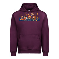 Mauve Wine wizard kids Urban Hoodie - TumblerDesignByShophia