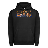 Pigment Black wizard kids Urban Hoodie - TumblerDesignByShophia