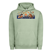 Pigment Oil Green wizard kids Urban Hoodie - TumblerDesignByShophia