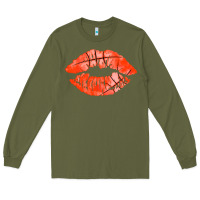 Basketball Lips Long Sleeve Tee | Teevron
