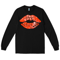 Black basketball lips Long Sleeve Tee - AdoDesignShop