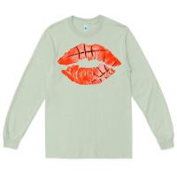Matcha basketball lips Long Sleeve Tee - AdoDesignShop