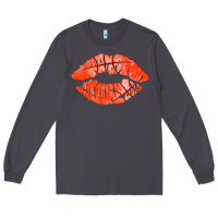 Smoke basketball lips Long Sleeve Tee - AdoDesignShop