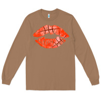 Toasted Coconut basketball lips Long Sleeve Tee - AdoDesignShop