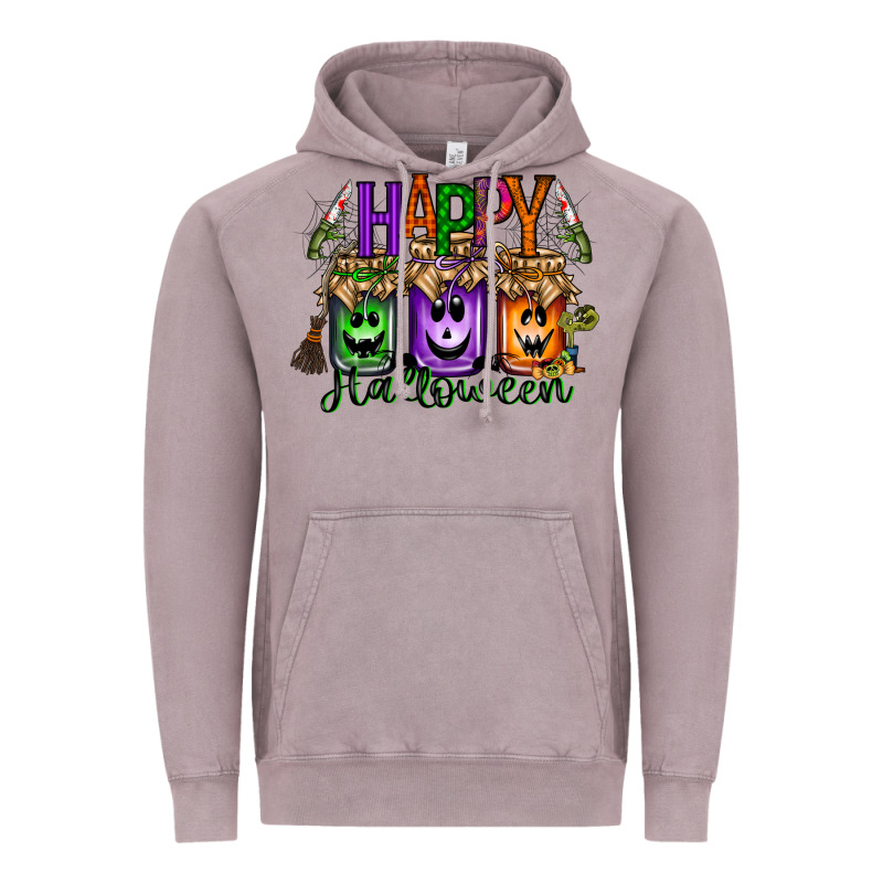 Happy Halloween Jar Vintage Hoodie by RacoonDesign | Teevron