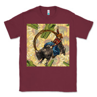 Burgundy rodeo seamless pattern Classic Tee - BundleAndBundleShop