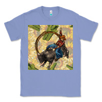 Colony Blue rodeo seamless pattern Classic Tee - BundleAndBundleShop