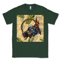 Sports Green rodeo seamless pattern Classic Tee - BundleAndBundleShop