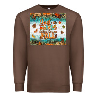 Chestnut Just A Girl Who Loves Fall Tumbler Premium Sweatshirt - BundleAndBundleShop