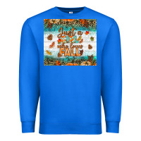 True Royal Just A Girl Who Loves Fall Tumbler Premium Sweatshirt - BundleAndBundleShop