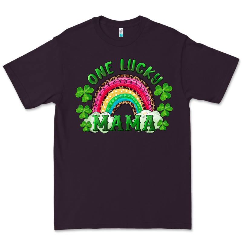 St Patrick's Day One Lucky Mama Premium Tee by RanaPortraitStore | Teevron
