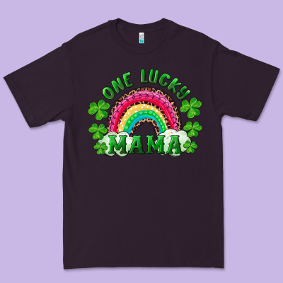 Premium Tee st patrick's day one lucky mama