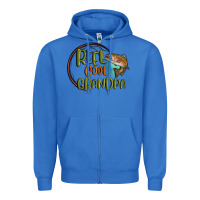 True Royal reel cool  grandpa Zipper Hoodie - MaliasSmallBusiness