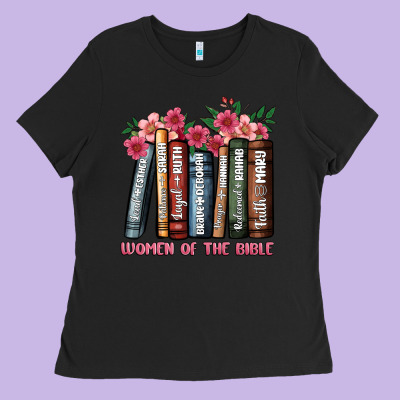 Boho Women Of The Bible Ladies Tee Designed By Jahusdesignshop