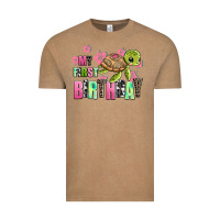 Vintage Coffee mu first birthday Vintage Tee - AdoDesignShop