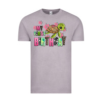 Vintage Zinc mu first birthday Vintage Tee - AdoDesignShop