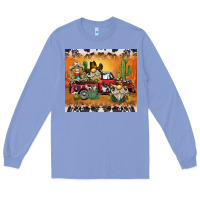 Colony Blue western gnome truck Long Sleeve Tee - BarkalooDesign